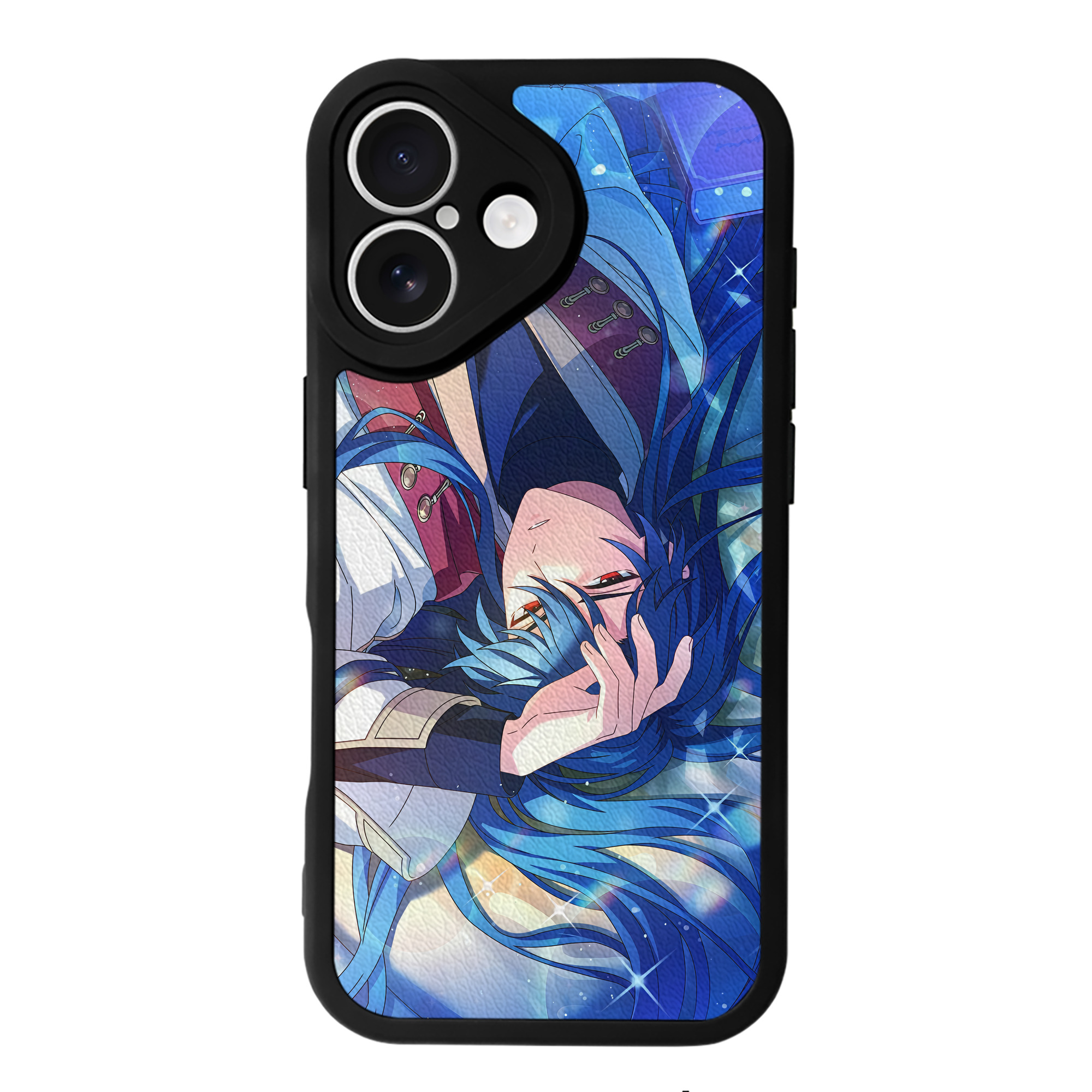（画像用） 刀剣乱舞 Touken Ranbu 【iPhone 16シリーズ対応】シリコンスマホケース（レザー調） 材質：シリコン
